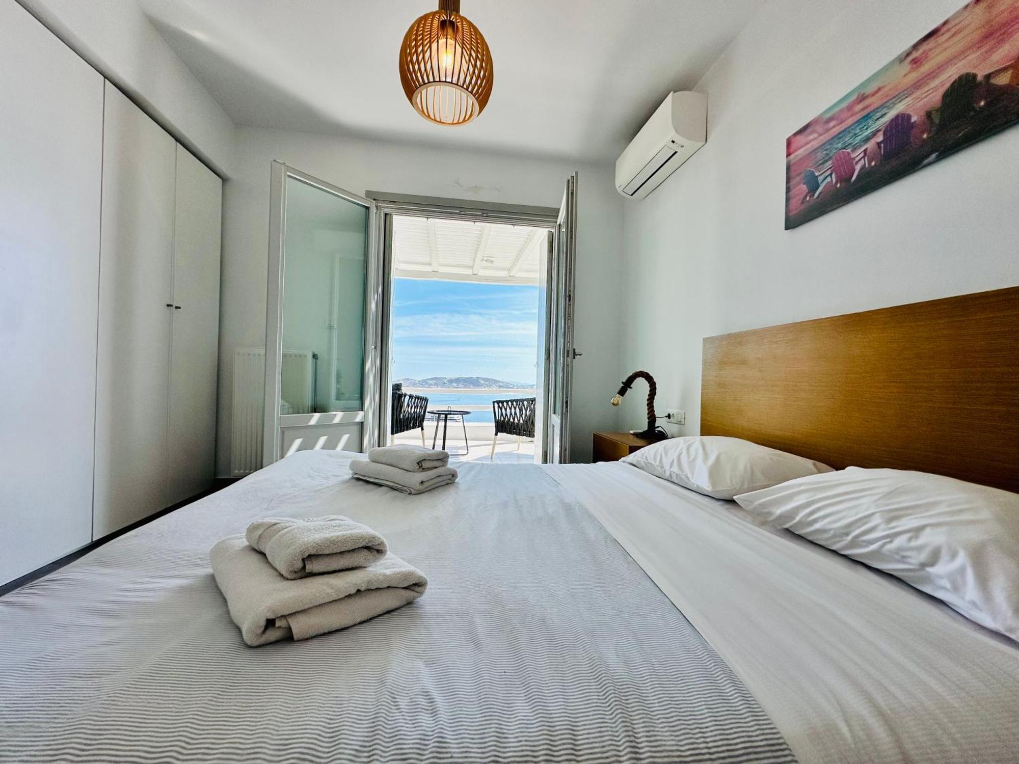 Seaview & Jacuzzi Summer Residence Mykonos Town Exterior photo